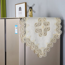 Lace Fridge Towel Cover Buo Style Pair Single Double Open Door Fridge Dust Cover Washing Machine Dust Cloth Cover Towel