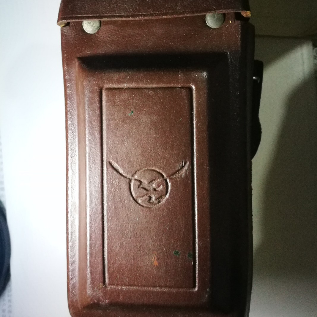 A nice seagull 4B leather covered with a baby bag