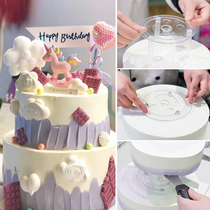 Double-layer cake support frame multi-layer piling gasket 6-inch 8-inch cake piling straw bottom use 5 sets