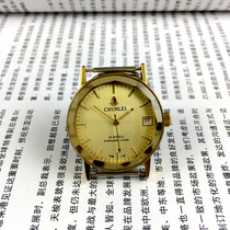 9 A New literal black Shanghai Spring Bud cards single Calendar manually mechanical diameter 34mm sent strap 1