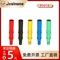 Assembled 4mm full sheath safety type Banana plug DIY stylus 4mm hole connector plug welding type