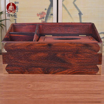 Zen residence Mahogany Big Red sour branch wish to be a storage box home furnishings creative mahogany desk tissue box