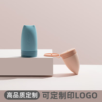 Customizable silicone travel sub-bottle extrusion emulsion Bottle Shower Gel Shampoo portable empty bottle printing logo