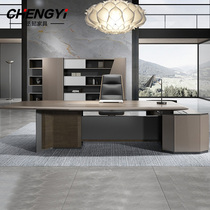 Bosdesk desk desk panel manager supervisor desk chair combination office furniture simple modern desk