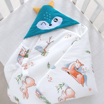 Newborn baby maternity ward swaddle pure cotton hug by first born baby discharge wrap packet quilts to be thickened in spring and autumn