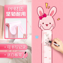 Cartoon Height Wall Sticker Kids Home 3d Stereo Baby Height Measuring Ruler Child Sticker Removable Records