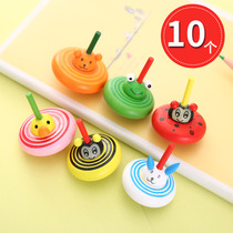 Childrens toy Net red nostalgic novelty boy creative decompression dream adult decompression wooden hand turn small gyro