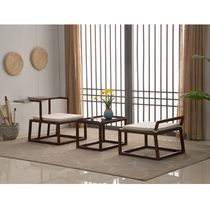 New Chinese tea table and chair combination balcony tea chair three-piece leisure tea table chair Club Hotel small tea table