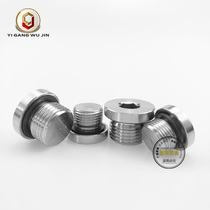 304 stainless steel gasket plug inner hexagonal flange ED ring plug 1 minute 2 minutes 3 minutes 4 minutes 6 points metric system