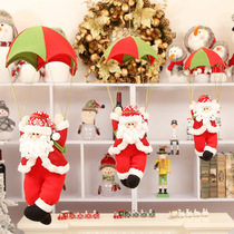 Christmas Parachute Seniors Hang Pieces Christmas Decorations Mall Shop Windows Skydiving Rope Paparazzi Pendants Decoration