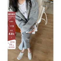 HEYGIRL black brother high waist thin mid-length skirt female Korean temperament casual long skirt 2020 autumn