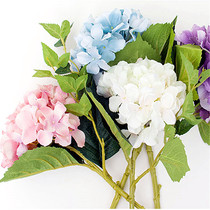 European California Hydrangea cuff table vase Floral set European Silk Hydrangea fake flower arrangement Simulation flower