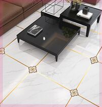 Trend floor tiles floor tiles corner artifact neat waterproof household floor tiles ground stickers corner flower cover
