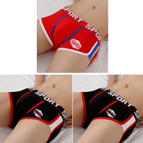 New Ensemble Mens Underwear Flat Corner Pure Cotton Boutique Underwear Boys Youth Students Sports Four-corner Pants Head Shorts Male