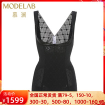 Love for Muamu Lan Ling plastic heavy one-piece flat angle shapewear AD35D22