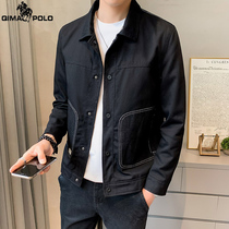 Paul official flagship store jacket mens spring cash Korean version trendy clothes 100 lap spring collar jacket mens clothing