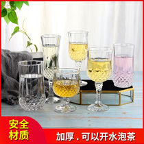 Lead-free glass Diamond Wine glass Wine Champagne glass Cognac glass Whisky glass Liqueur cocktail glass