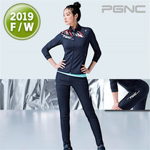 Special price Korea direct mail PGNC badminton suit PEGGY women breathable quick-drying sports jacket trousers set