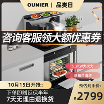 ONeill brand integrated stove steamer oven dishwasher integrated stove induction cooker household custom gas and electricity LX11