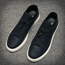 Skateboard mens 2022 autumn new trend breathable youth loafers Korean version all-match casual heightening mens shoes