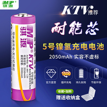 Li Yuan Energy Resistant Core No. 5 Rechargeable Battery KTV Microphone 2050 mA Rechargeable Ni-MH Charger Smart Kit