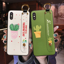 iphone11pro Apple 11promax phone case 11 iPhone xs max phone case xs fresh xr personality x creative Apple 8pu
