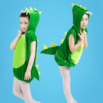 Halloween childrens little dinosaur cartoon costume male and female baby role-playing kindergarten animal modeling performance