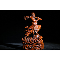 Old Tibetan boutique boxwood wudamo-AD2706
