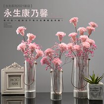 Carnations Eternal life Flower Bouquet Air-dried flowers Real flower decoration Natural Mothers Day Send Mom Birthday Christmas