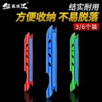 Fishing rod wire-rewinding machine winding-clamp hand rod universal fishing wire winding plate foam fisher stalking machine large number buckle