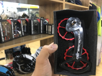 Danish CeramicSpeed OSPW CS rear dial ceramic guide wheel etap large guide wheel pink Red large chicken leg