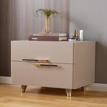 Net Red Ins Wind Simple Extremely Simple Nordic Bedside Cabinet Bed Head Cabinet Small Mini Bedroom Modern Minima Light Extravaganza