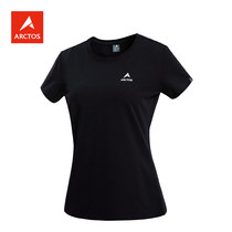 ARCTOS polar outdoor female round neck T-shirt summer breathable comfortable hiking sports short sleeve AGTD12372