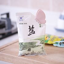 Japanese household snacks moisture-proof sealing clip tea food fresh-keeping clip milk powder sealed food bag clip 4 packs