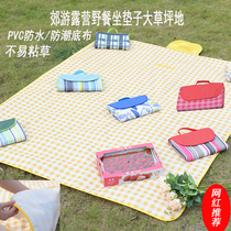 Summer picnic cloth Outing camping picnic mat Beach seaside lawn cushion Waterproof picnic outdoor supplies