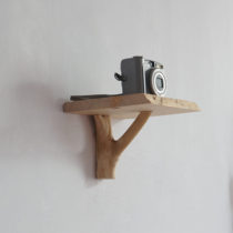 Creative display rack Solid wood flower pot rack Japanese simple flower rack decorative display rack Wall shelf custom DIY