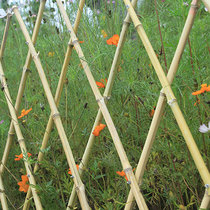 Bamboo guardrail courtyard flower garden bamboo fence telescopic fence fence fence fence fence fence bamboo fence