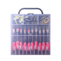 Space Bean Set Black Pit Silicone Competitive Rubber Fishing Gear Fishing Accessories Eight-character Ring Drift Set Box