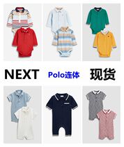 (spot) Johan English next baby baby Polo conjoined pants short sleeve farted jersey part unpacking