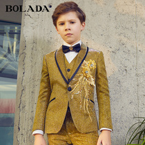  bolada childrens suit suit Boys Korean suit dress host catwalk piano performance suit suit handsome