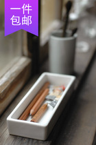 ●JY groceries●Domestic stock Japan Kurashiki Italian craftsman classiky white porcelain storage box