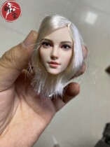 SUPER DUCK 1 6 soldiers Cosplay SET036 Sexy female hunter Monster hunter head carving spot