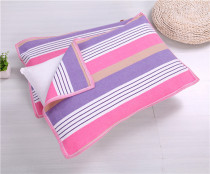 Thick non-shedding pillow case durable simple cotton pillow towel girl cute ethnic style smooth bedroom soft