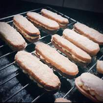 tangba 8 company long strip Dakwaz mold acrylic long oval Korean biscuit mold