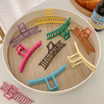 Candy Color Hairpin Womens Summer Tennis Red Ins Burst Back the Brain Spoon with a large number of hairpins to catch a colorful metal card