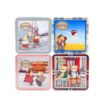 (participation in 99 optional 10 pieces) Fine Classic Teddy Cookies 113g squared boxes mixed flavors for casual snacks