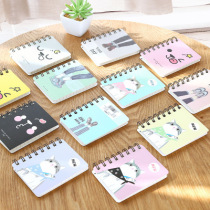 Coil Notepad Side Flip Cute Portable Carry-on Stationery Cross Wire Pocket Benson Sign Book