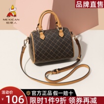 Scarecrow bag girl 2023 new trend lady bag retro handbag pillow with single shoulder slope bag