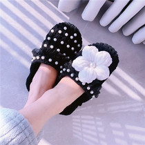 Net Red Man Gas Burst Burf Flowers DIY Handmade Slippers Double Line Collage Package Material Bag