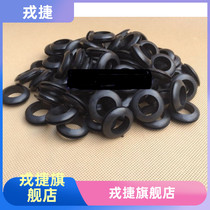 Insulation packaging electric cabinet wire protection ring open pore panel jacket seal ring mounting through hole double-sided hole stopper ring buckle rubber